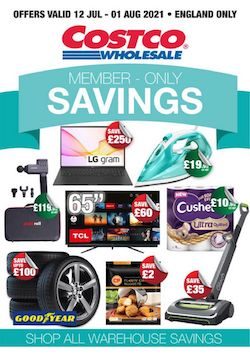 costco offers member only savings 12 jul 1 aug 2021