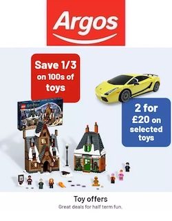 argos catalogue online 2 for 20 pounds on toys 2022