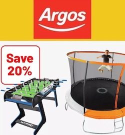 Argos Catalogue outdoor toys and games sale 2022