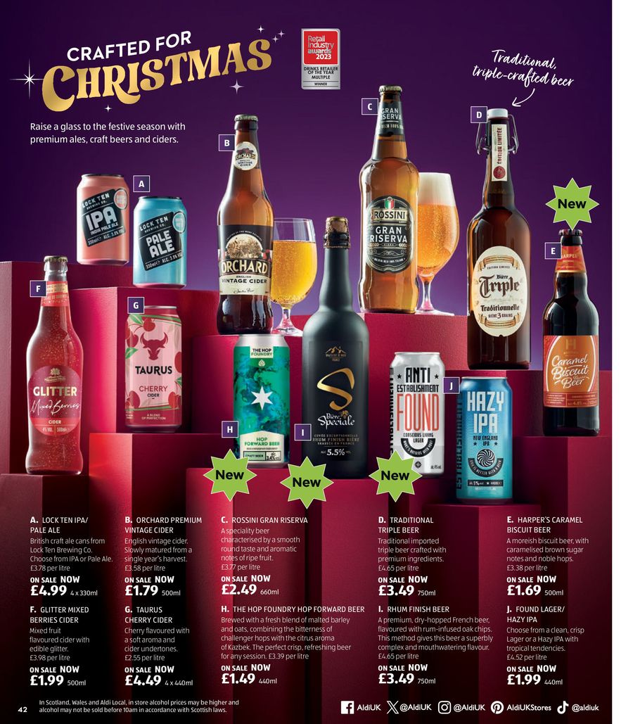 ALDI Christmas Specials 2023 ALDI Leaflet ALDI Offers UK