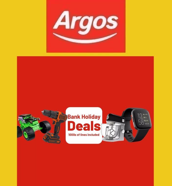 Argos Catalogue Bank Holiday Deals 2023