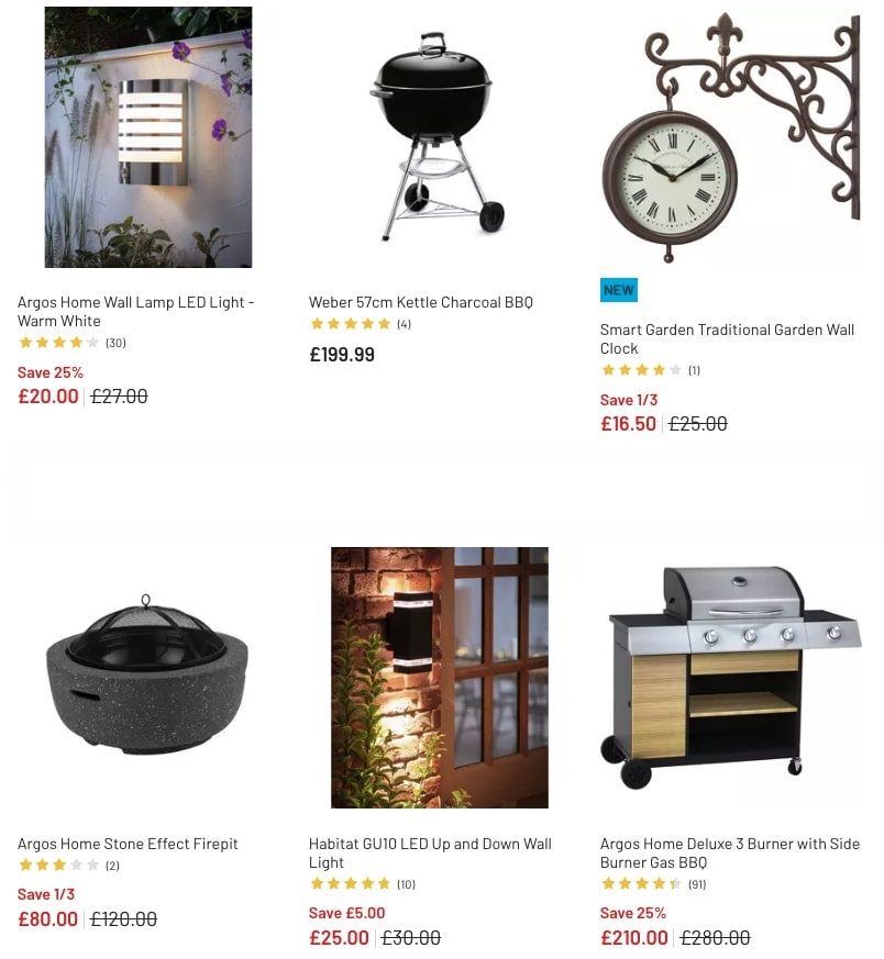 Argos Catalogue BBQ and Garden Sale June 2023
