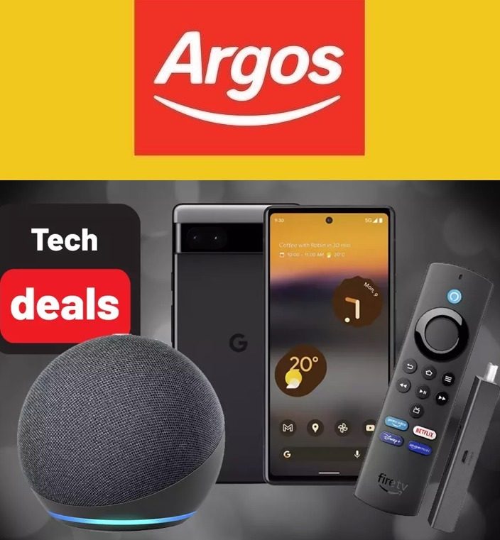 Argos Catalogue Black Friday Tech Sale 2022