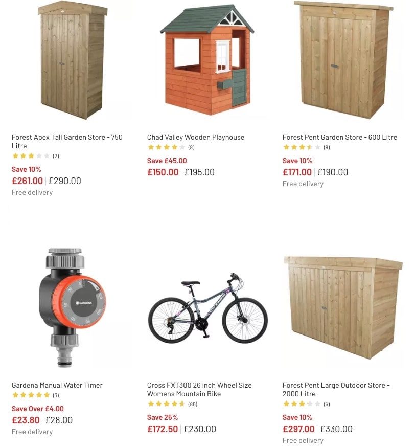 Argos Garden and Outdoor Sale 2023 New Argos Catalogue