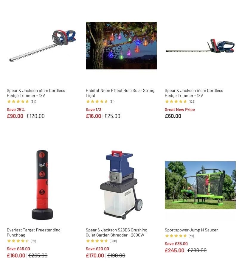 Argos Garden and Outdoor Sale 2023 New Argos Catalogue