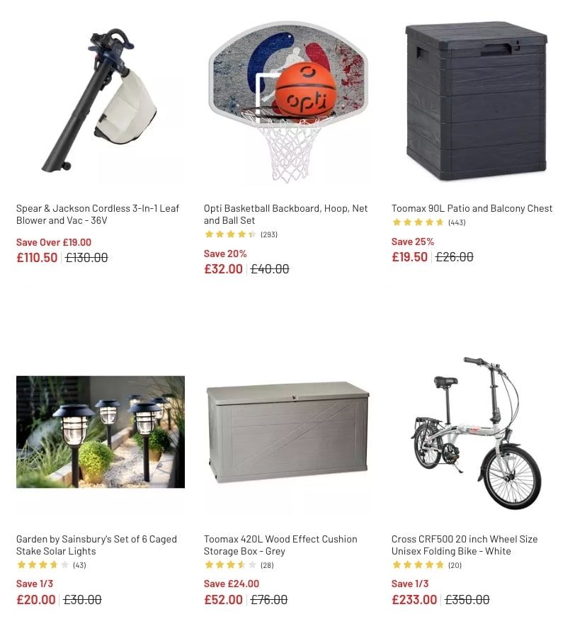 Argos Garden and Outdoor Sale 2023 New Argos Catalogue