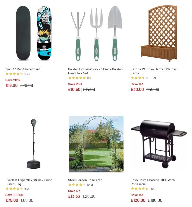 Argos Garden and Outdoor Sale 2023 New Argos Catalogue