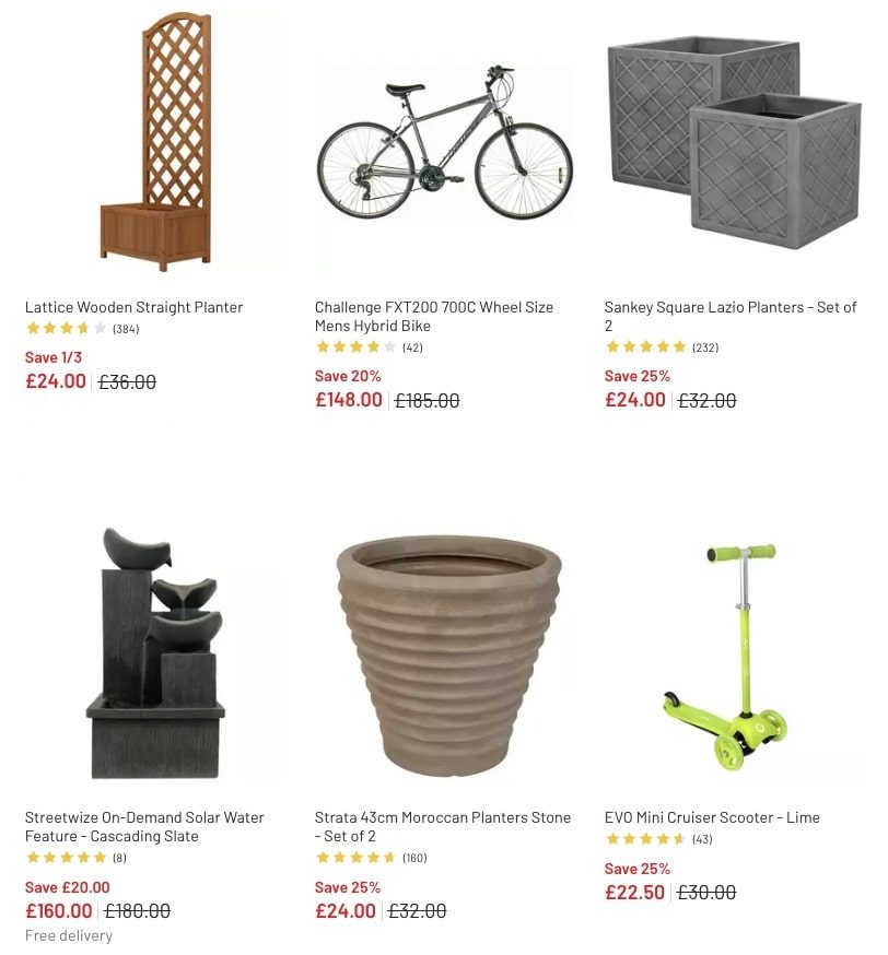 Argos Garden and Outdoor Sale 2023 New Argos Catalogue