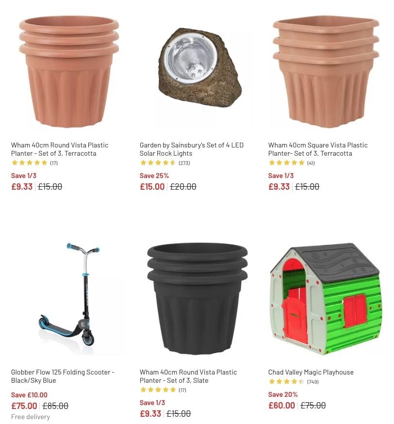 Argos Garden and Outdoor Sale 2023 New Argos Catalogue