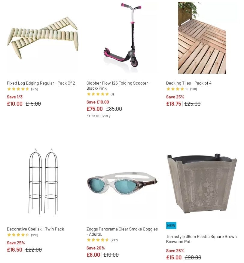 Argos Garden and Outdoor Sale 2023 New Argos Catalogue