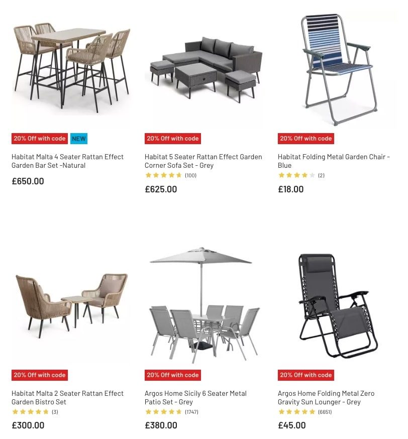 Argos Garden Furniture Sale 2023 New Argos Catalogue 2023