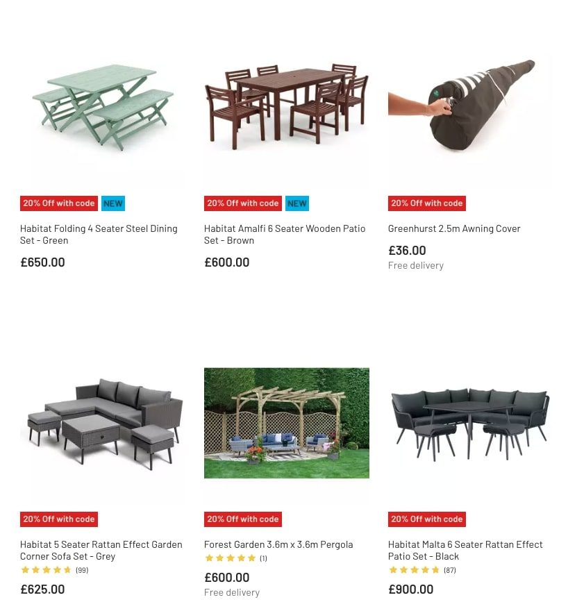 Argos Catalogue Garden Furniture March Sale 2023 New Catalog