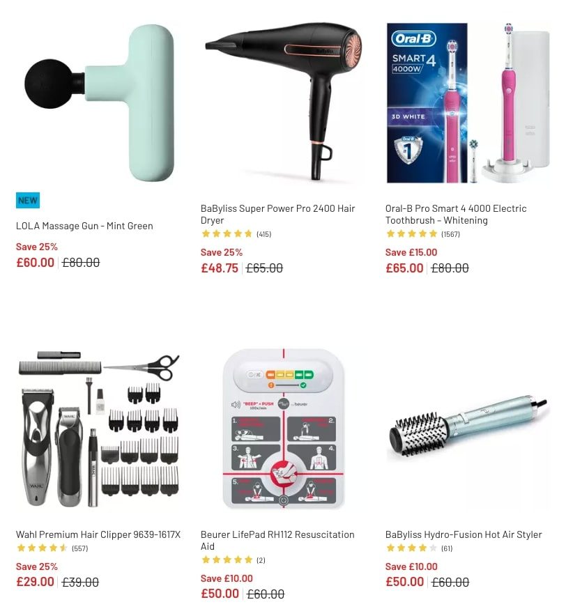 Argos Health and Beauty Sale May 2023 New Argos Catalogue