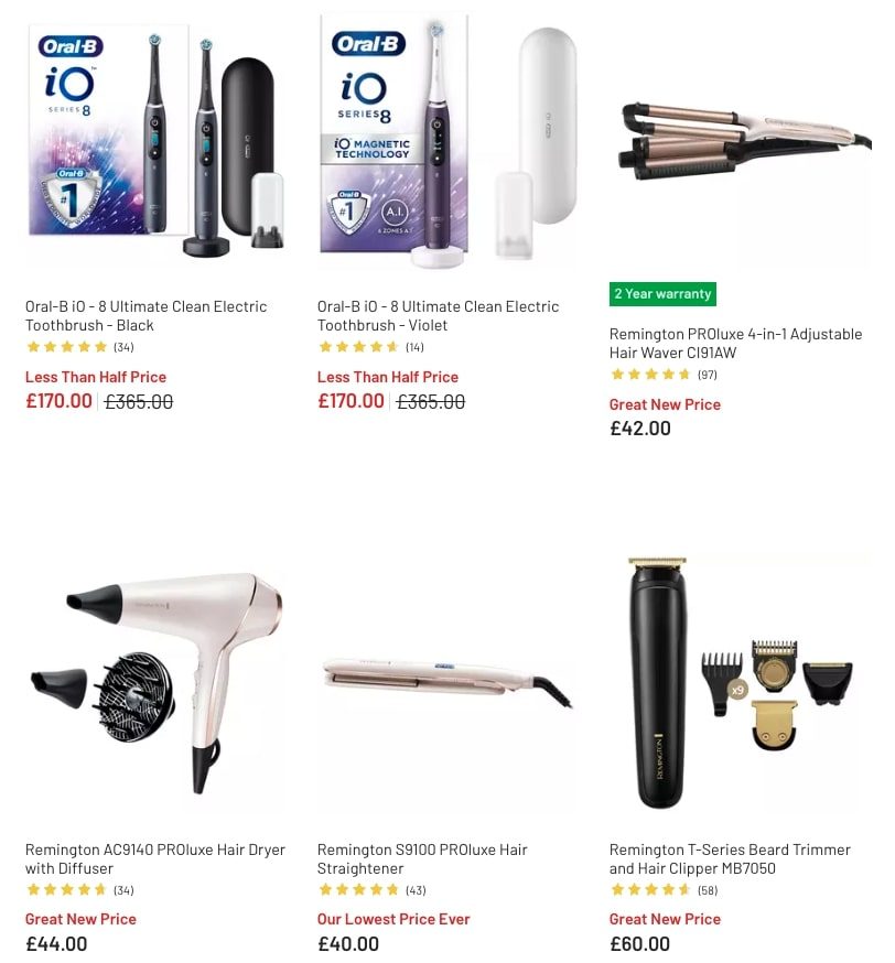 Argos Health and Beauty Sale May 2023 New Argos Catalogue