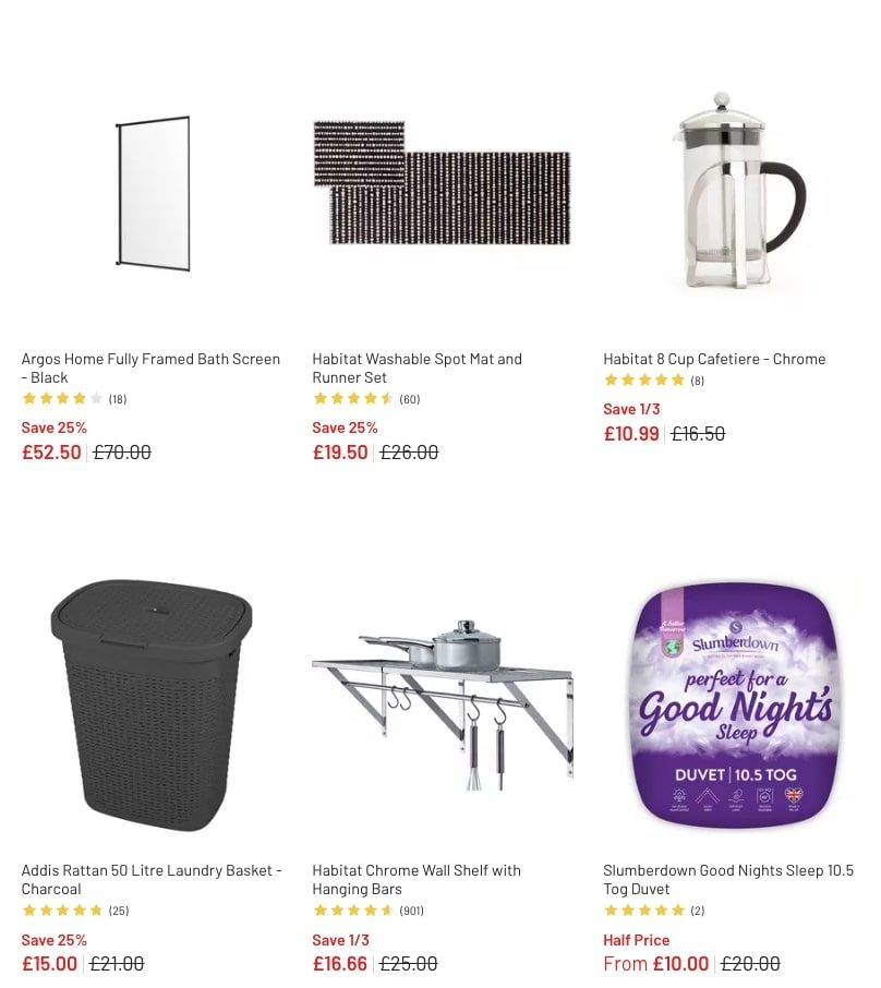 Argos Catalogue Homeware Sale Jan 2023 New Argos Catalogue