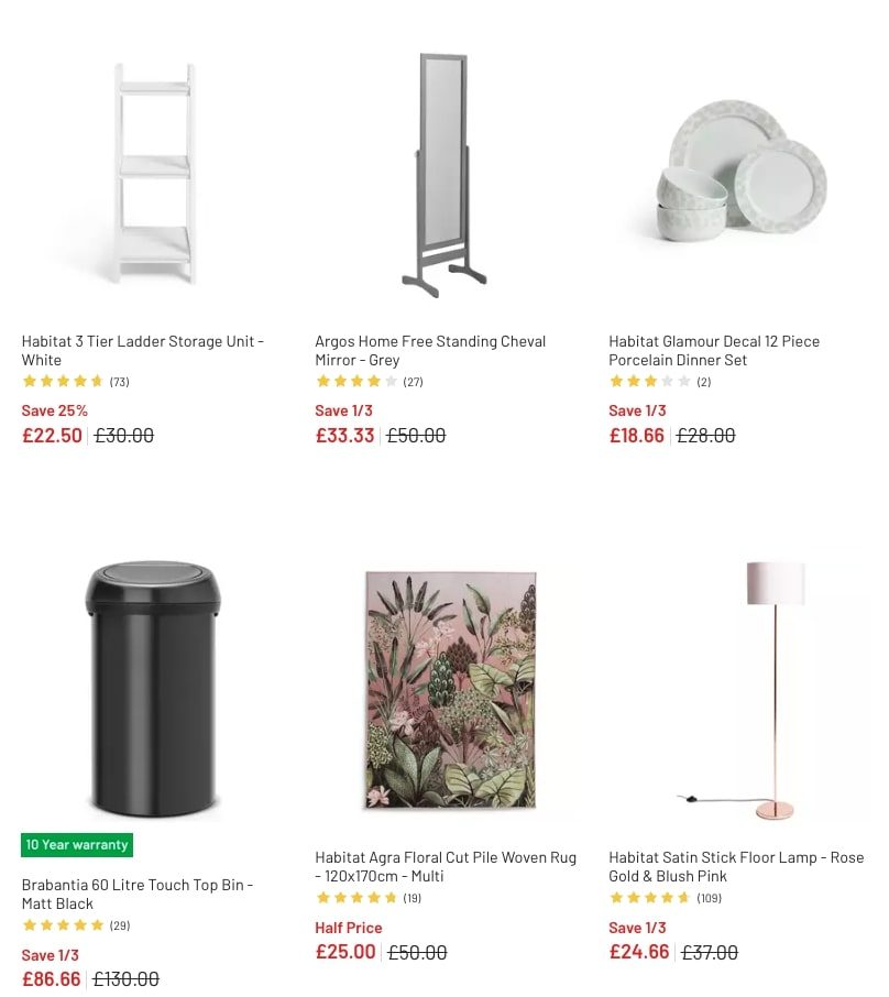 Argos Catalogue Homeware Sale Jan 2023 New Argos Catalogue