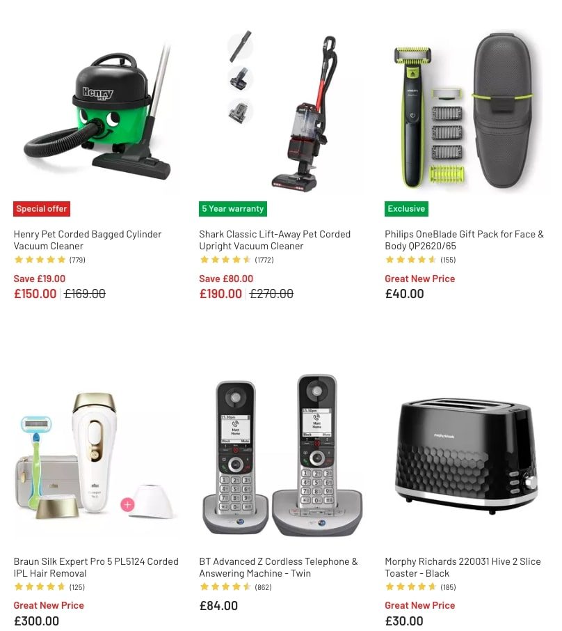 Argos Catalogue Household Electricals 2023 Argos Catalogue