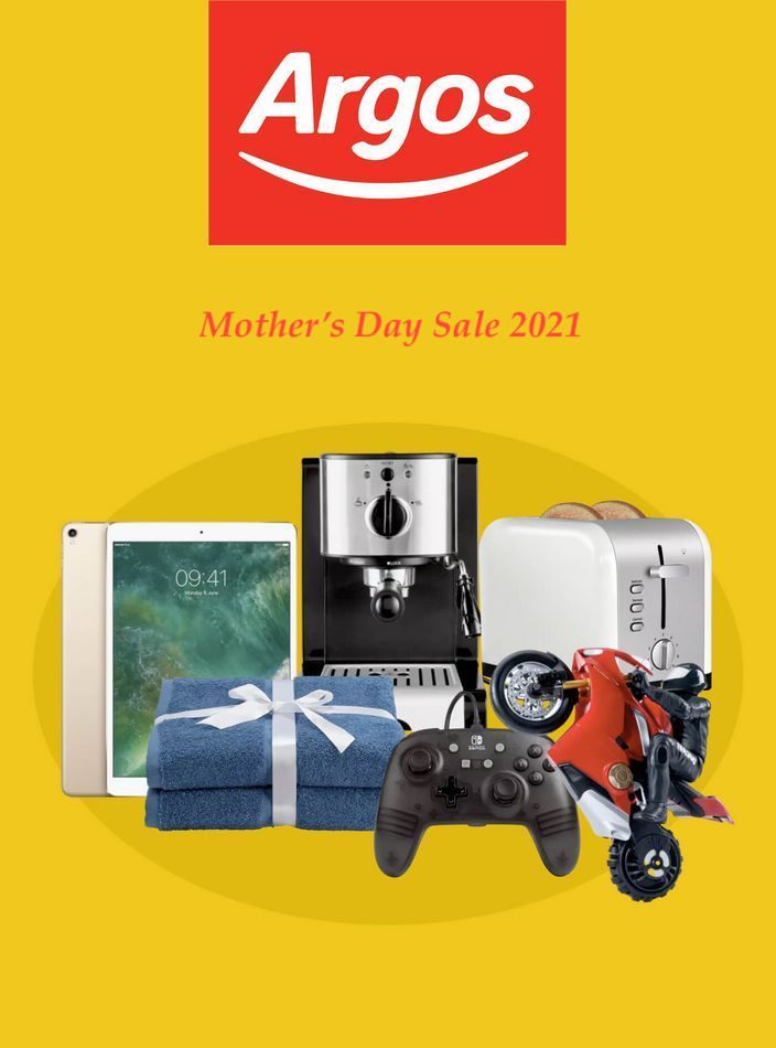 Argos Catalogue Mother’s Day Sale 2021