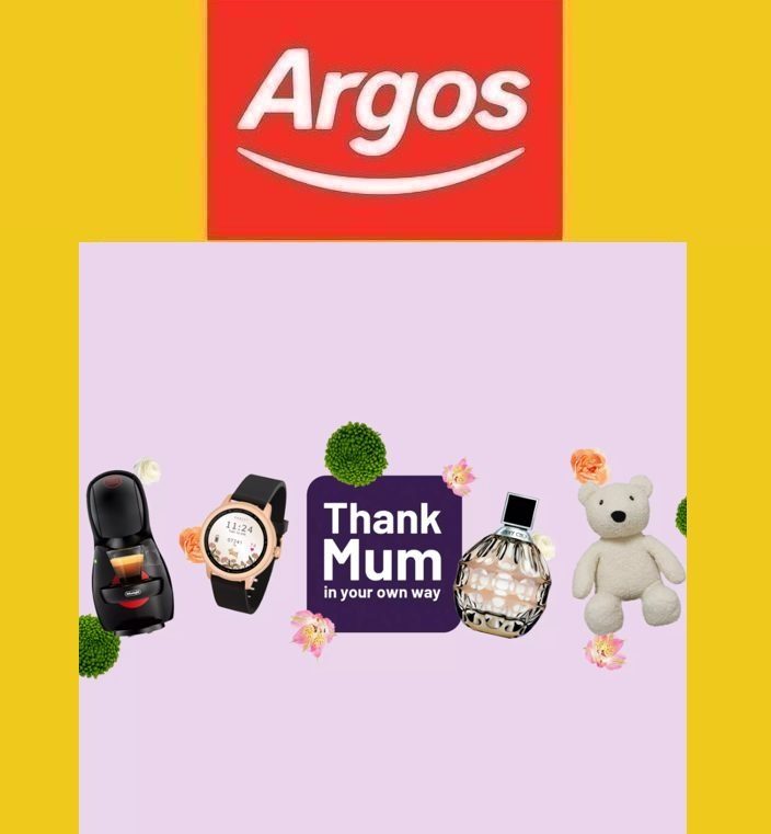 Argos Catalogue Mother’s Day Sale 2023