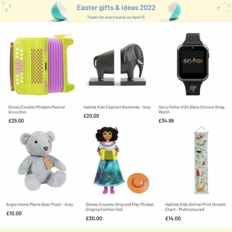 Argos Catalogue Easter Gifts 2022 Argos Catalogue 2022 Argos Easter