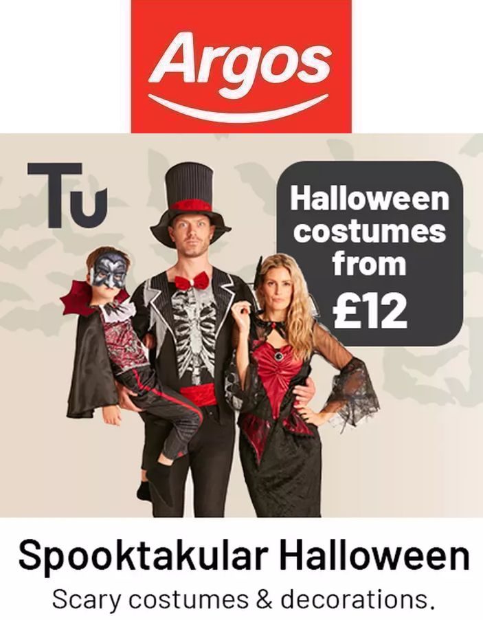 Argos Catalogue Online Halloween Sale 2021
