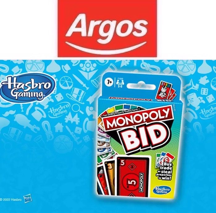 Argos Catalogue Online Hasbro Games July 2022