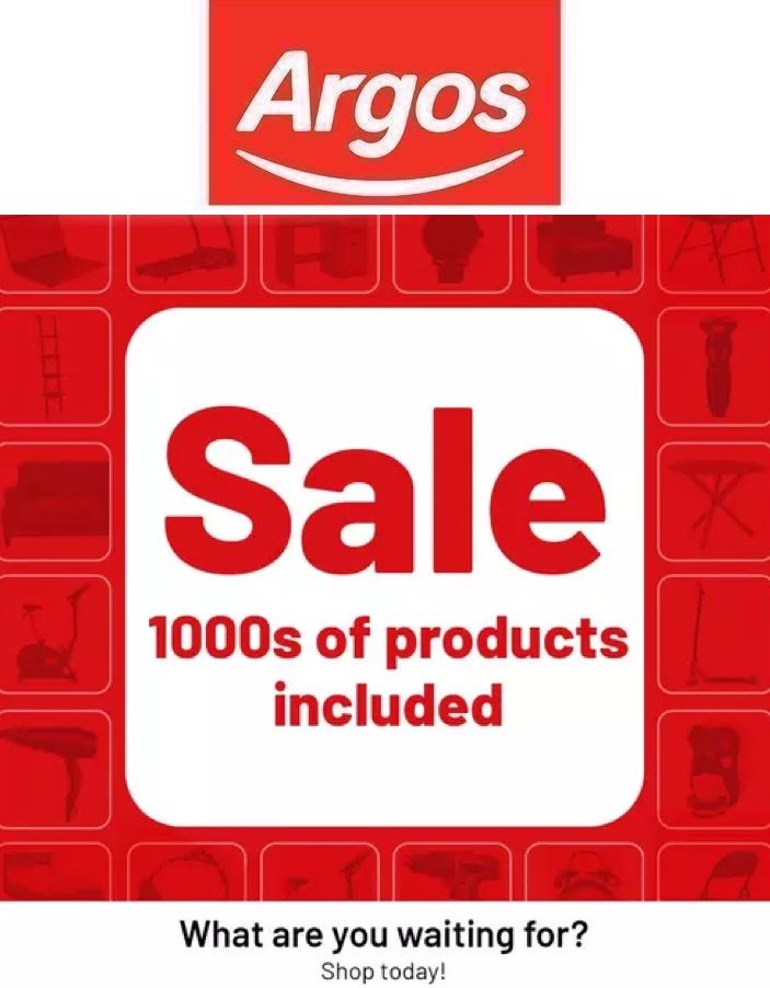 Argos Catalogue Online New Year Sale 2022