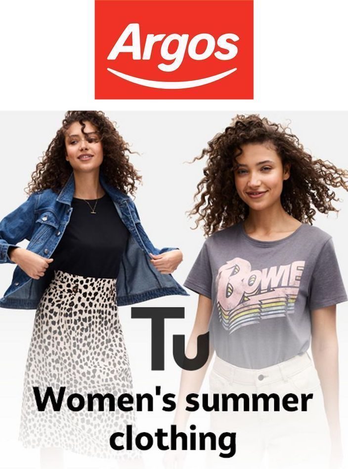 Argos Catalogue Online Tu Women’s Summer Clothing 7 – 31 May 2021