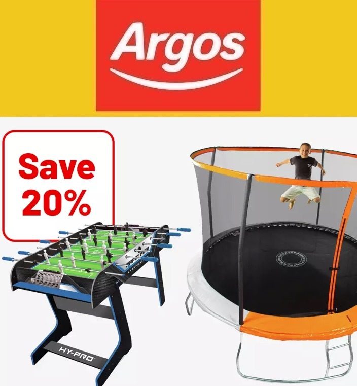 Argos Catalogue Outdoor Toys and Games Sale 2022