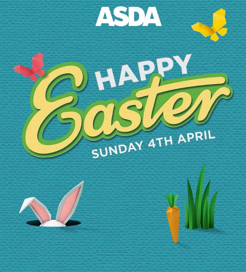 ASDA Offers Easter 15 Mar – 4 Apr 2021