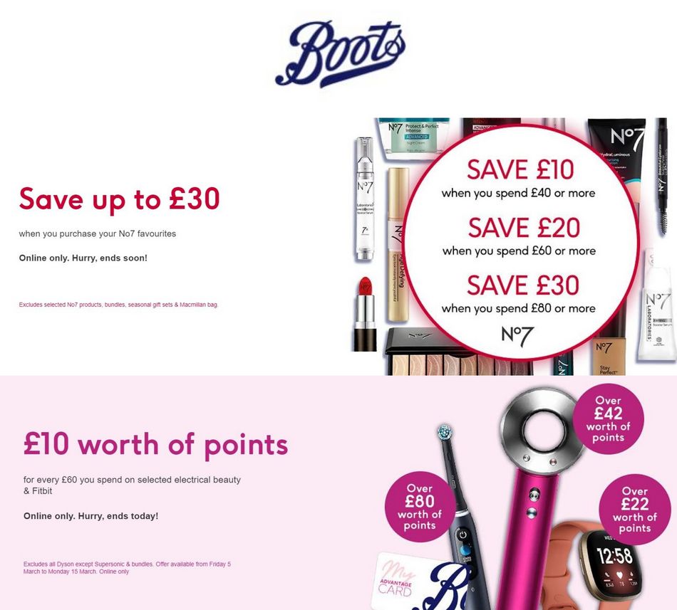 Boots Offers 23 – 28 March 2021