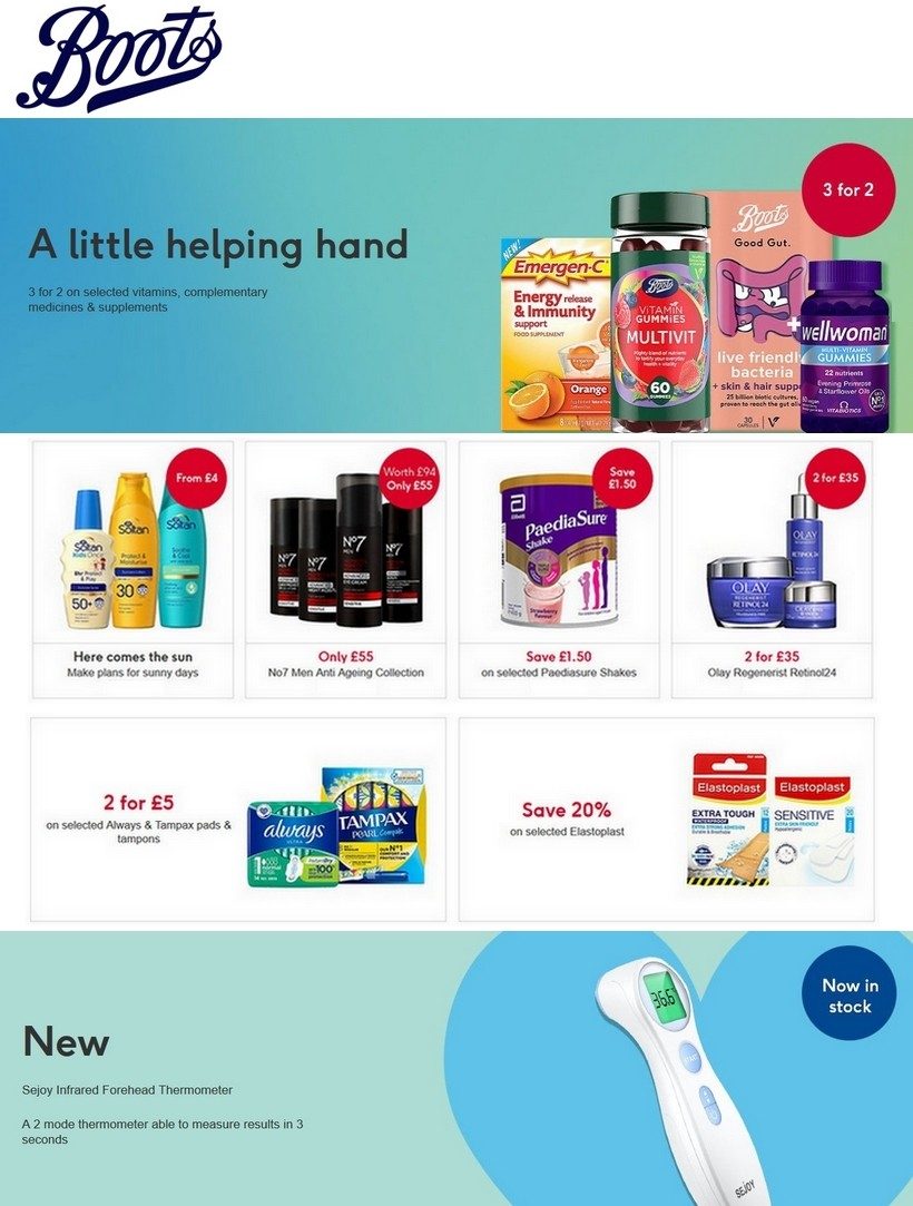 boots offers 4 june 2020
