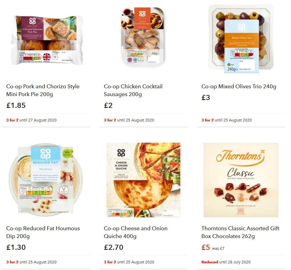 Coop Offers | Co Op Food | Coop Deals | Cooperative Food | Meal Deal