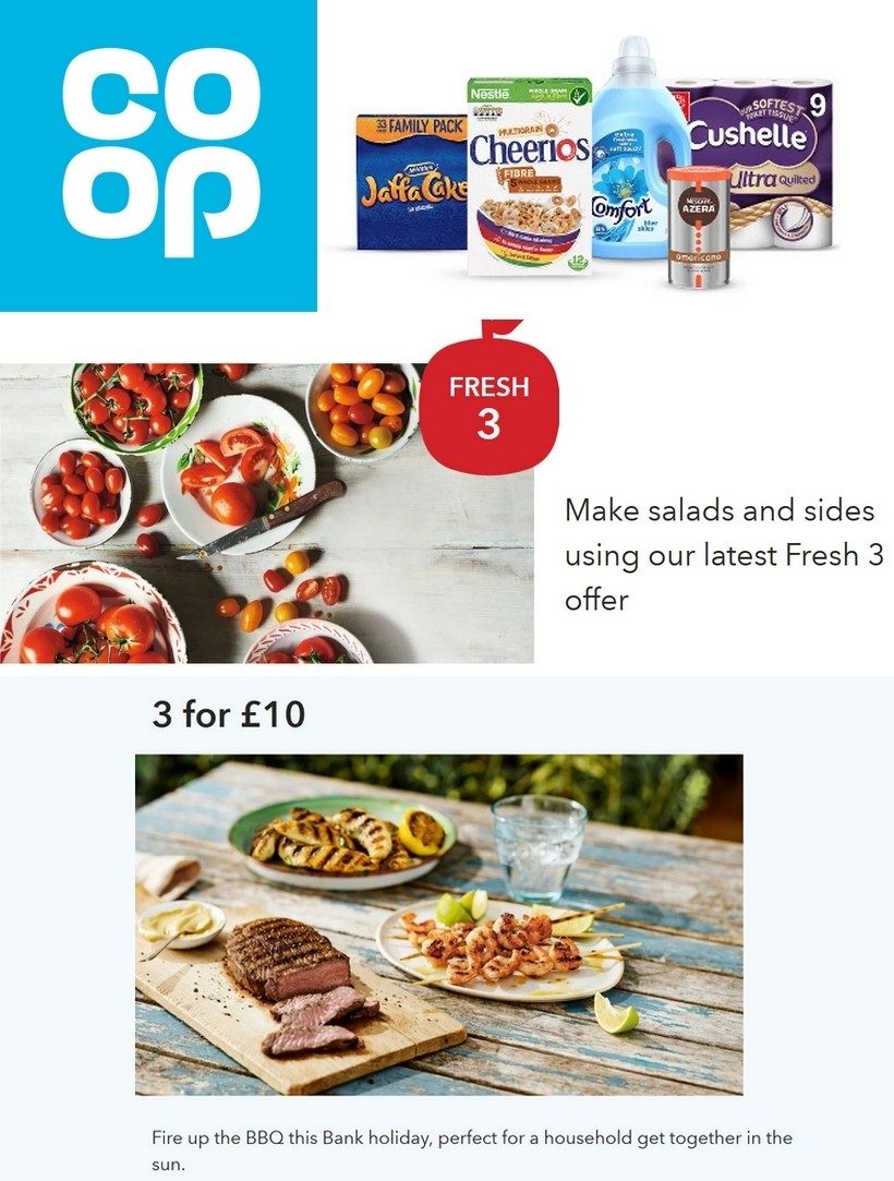 Coop Offers | Co Op Food | Coop Deals | Cooperative Food | Meal Deal