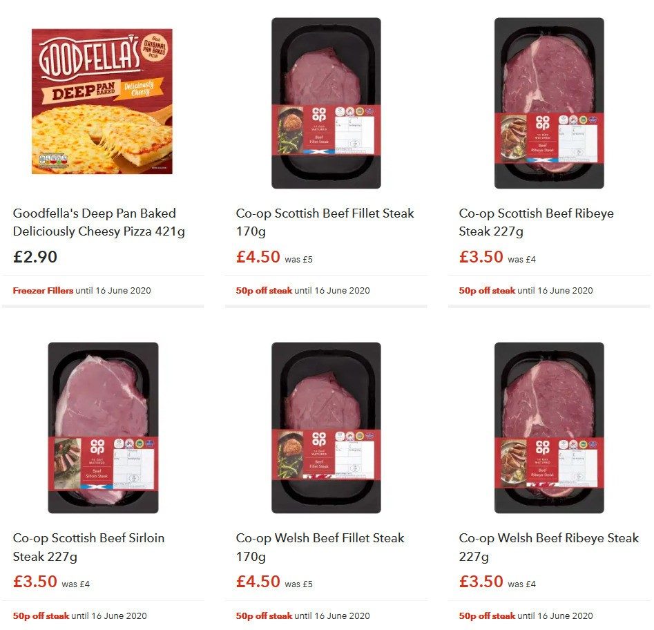 Coop Offers | Co Op Food | Coop Deals | Cooperative Food | Meal Deal