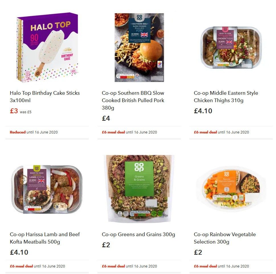 Coop Offers | Co Op Food | Coop Deals | Cooperative Food | Meal Deal