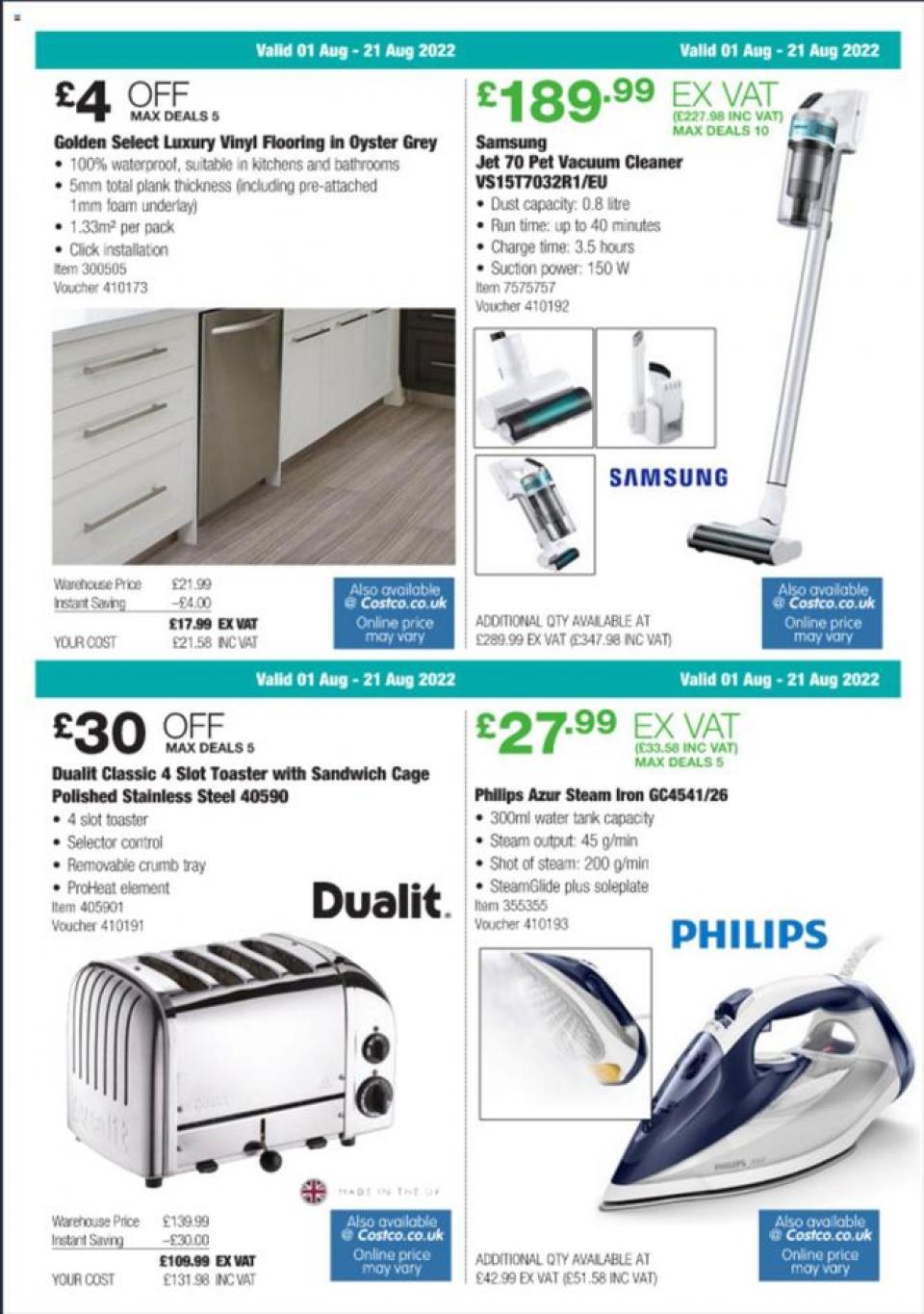 Costco Offers 1 August 2022 Costco Catalogue Costco MemberOnly