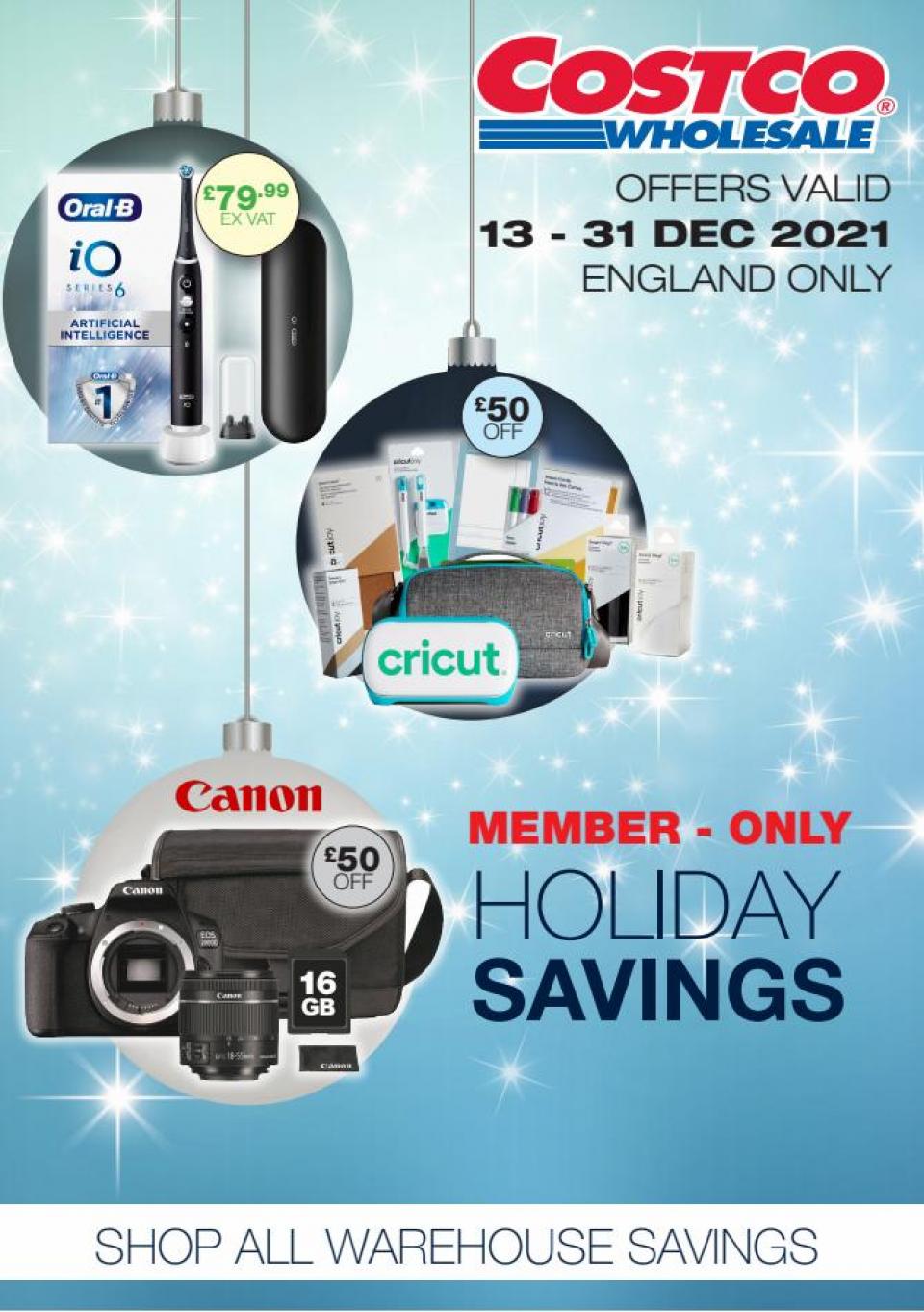 Costco Offers Member-Only Savings 13 – 31 December 2021