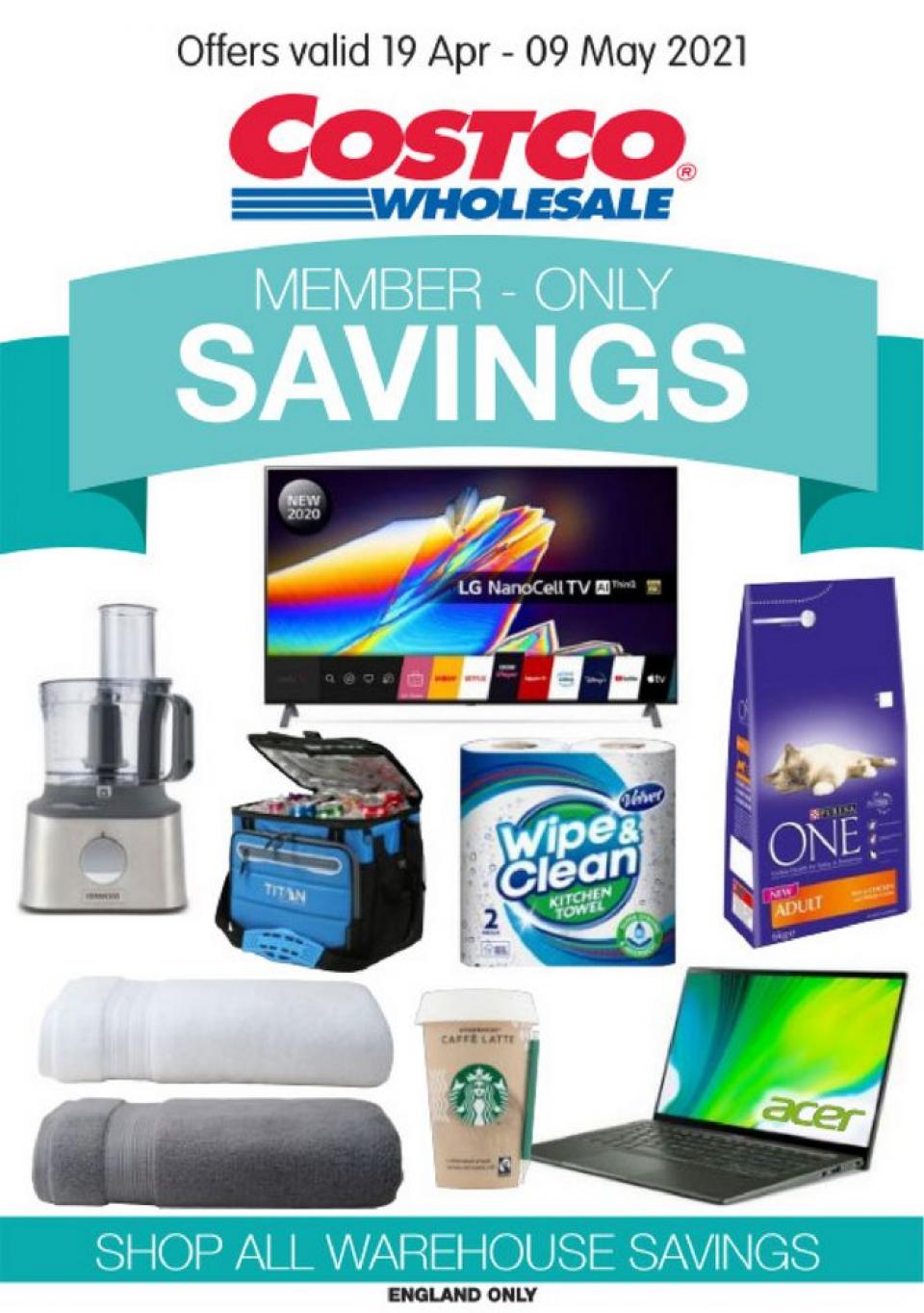 Costco Offers Member-Only Savings 19 Apr – 9 May 2021