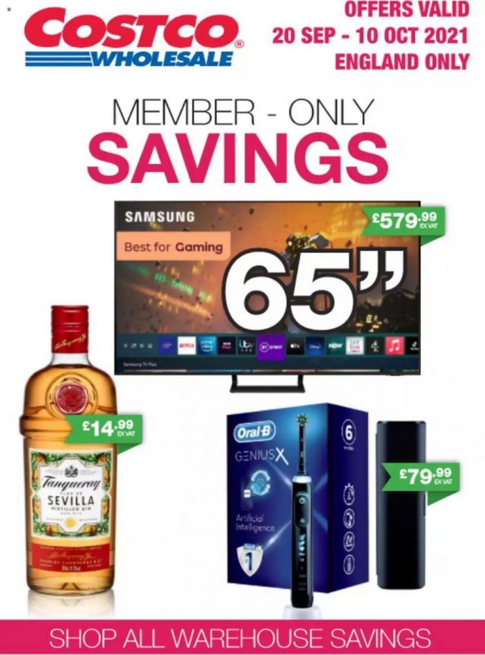 Costco Offers Member-Only Savings 20 Sep – 10 Oct 2021