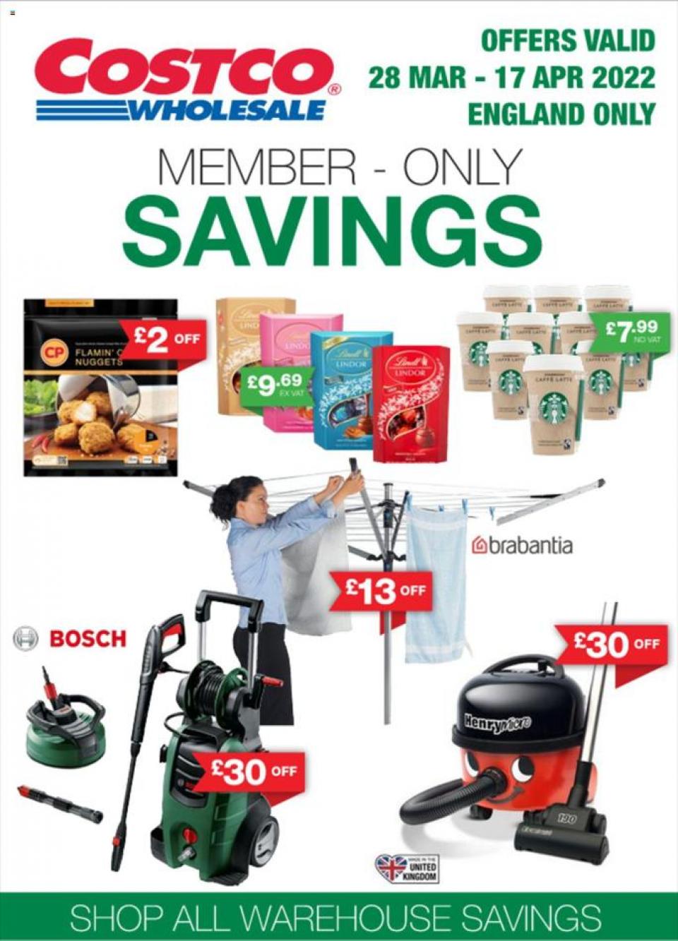 Costco Offers Member-Only Savings 28 Mar – 18 April 2022