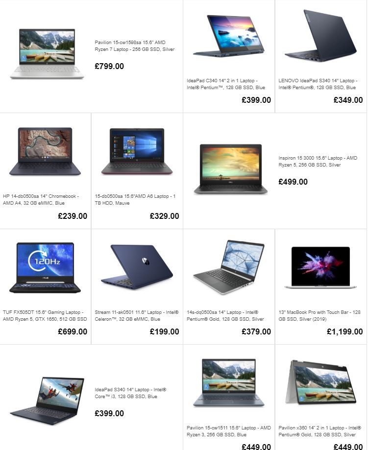 Currys Sale Currys Offers Currys Black Friday Currys Laptops 2020