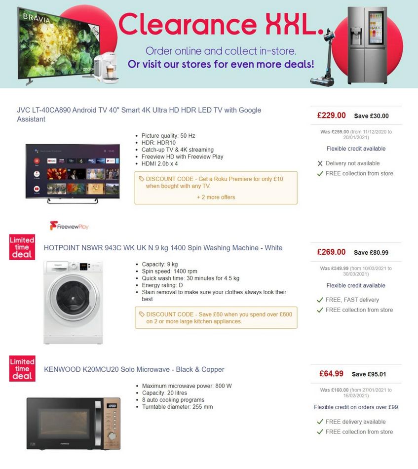 Currys Sale 16 April 2021 Currys Offers Currys Catalogue Currys PC