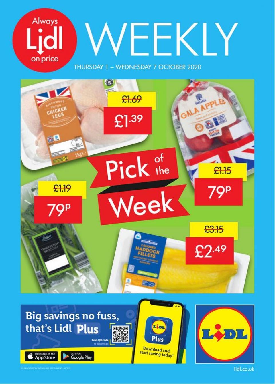 Lidl Offers 1 October 2020