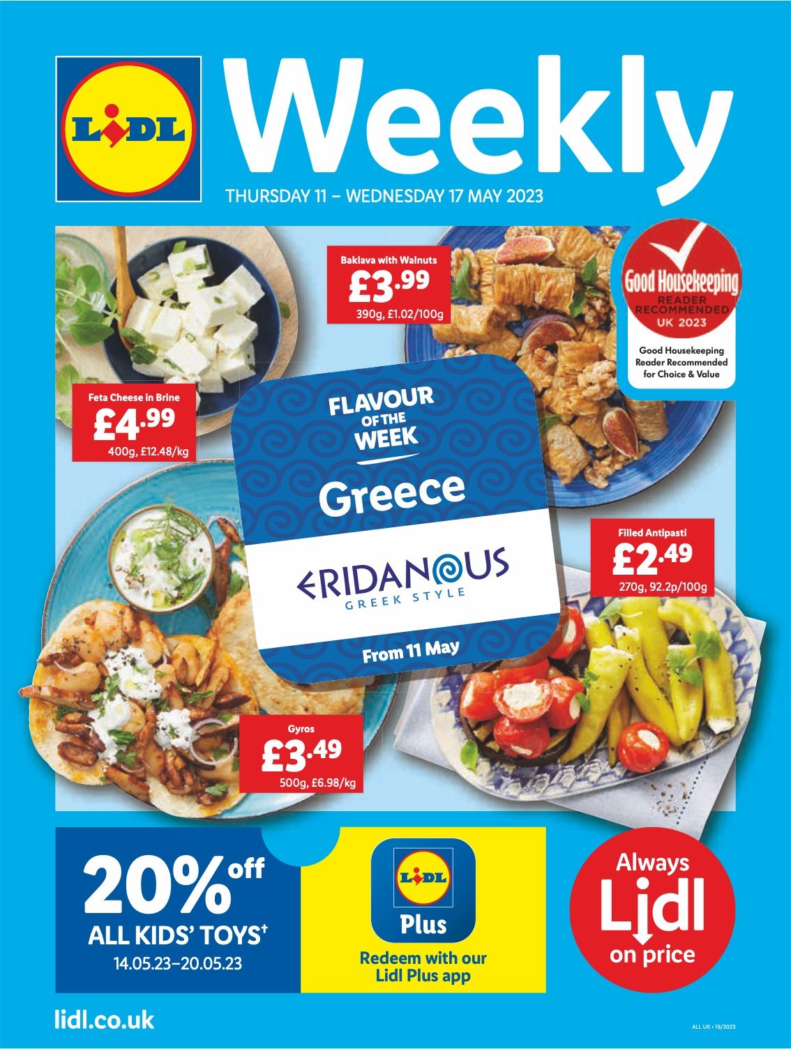 Lidl Offers 11 – 17 May 2023