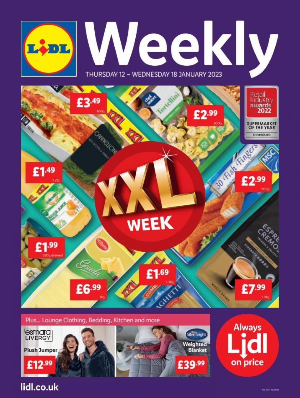 Lidl Offers 12 – 18 January 2023