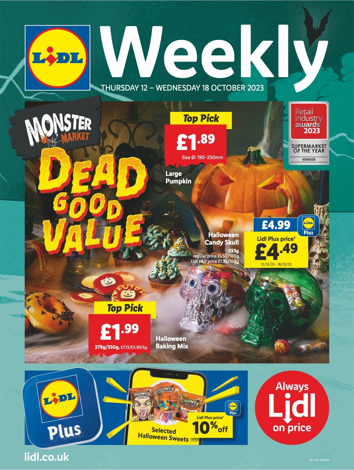 Lidl Offers 12 – 18 October 2023