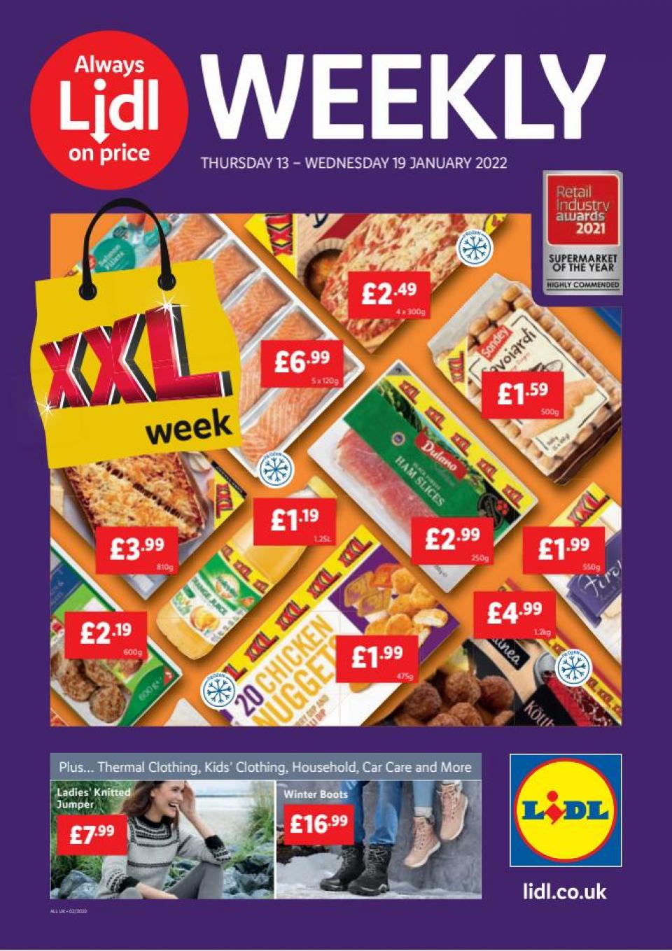 Lidl Offers 13 – 19 January 2022