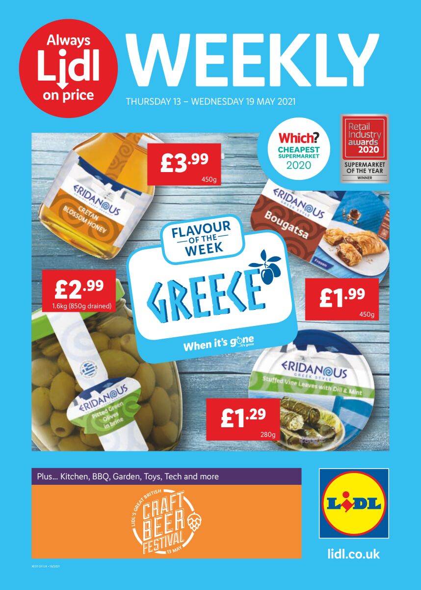 Lidl Offers 13 – 19 May 2021