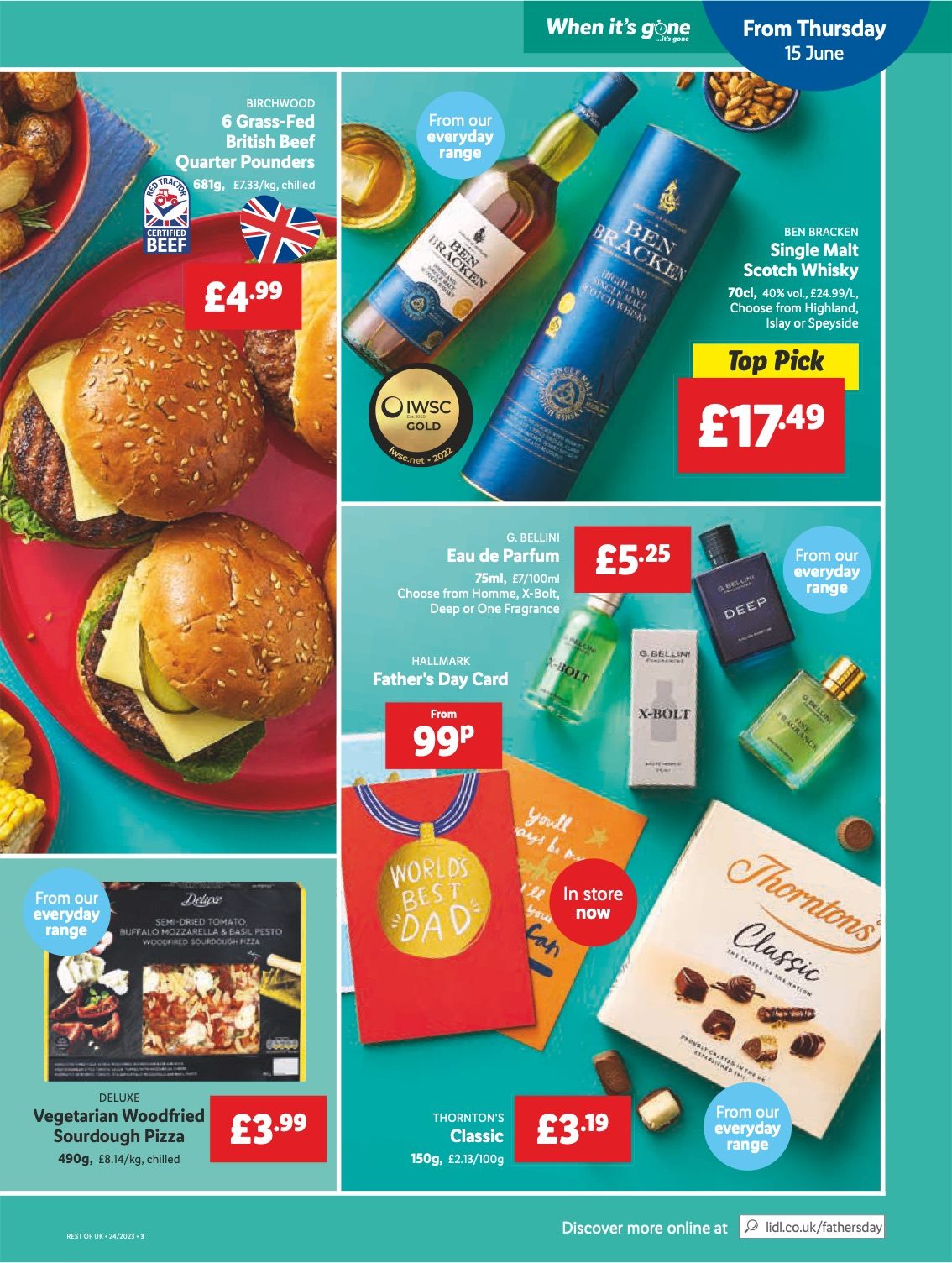 Lidl Offers 15 21 June 2023 Lidl Leaflet Lidl Specials This Week